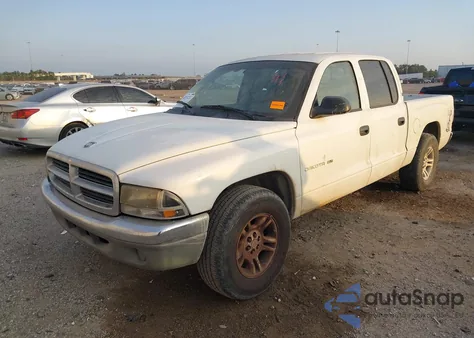 2001 Dodge Dakota Slt/Sport из США, поврежденный, VIN 1B7GL2AXX1S138938